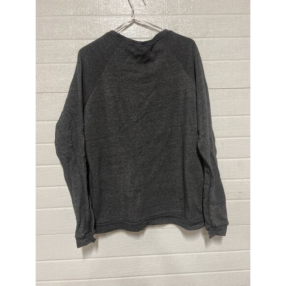 Alternative Men's Champ Eco-Fleece Sweatshirt- Eco Black Size XL - Picture 3 of 3